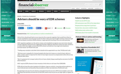 Financial Observer Article